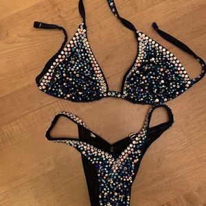 NPC Competition Figure Suit, blue